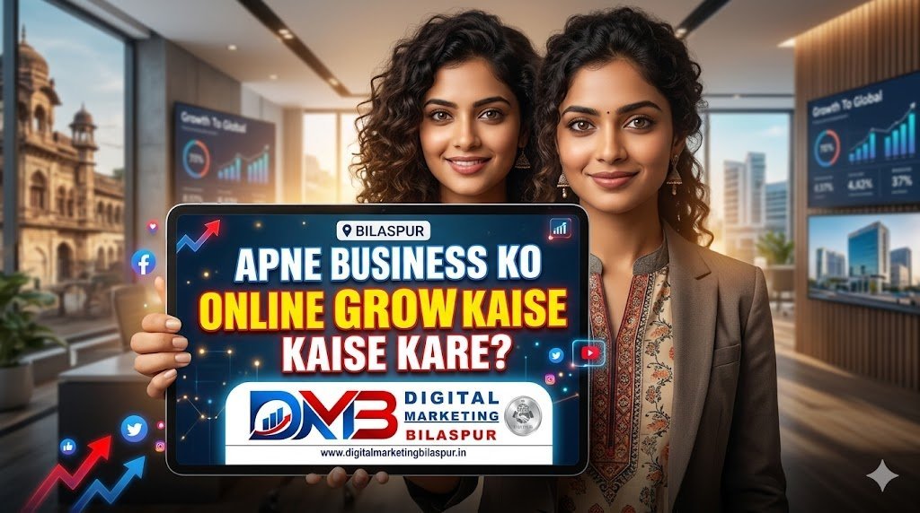 Digital Marketing Bilaspur: Apne Business Ko Online Grow Kaise Kare?