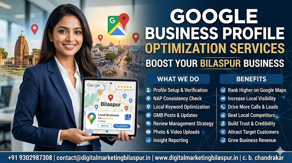 Google Business Profile Optimization Services in Bilaspur