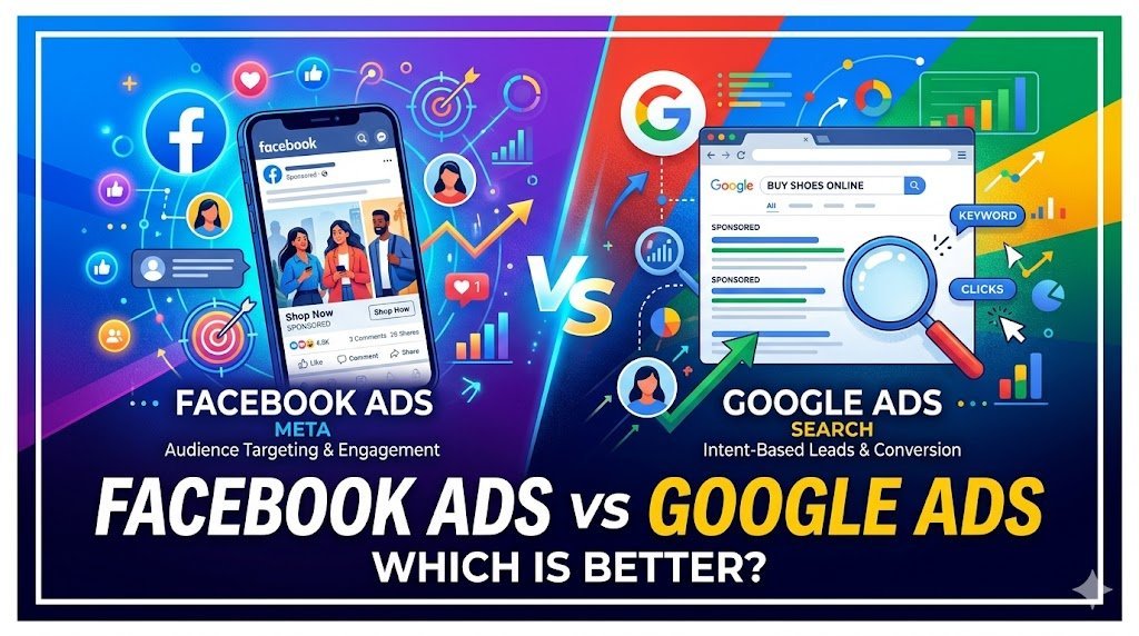 Facebook Ads vs Google Ads: Which is Better for Your Business in 2026?
